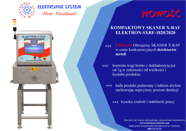 KOMPAKTOWY SKANER X-RAY