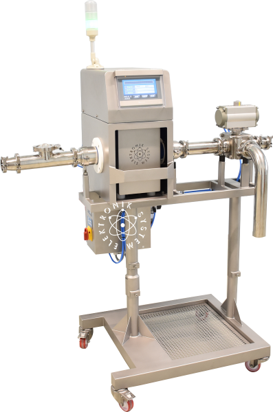 Rurowy ciśnieniowy detektor metali ELEKTRON-MD-RC